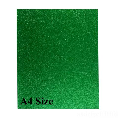 Glitter Sheet - Dark Green color