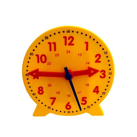 Plastic Clock Face - yellow