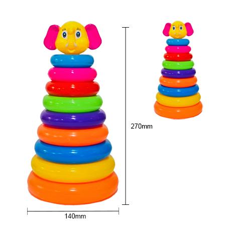 RAINBOW TOWER (9 RINGS)