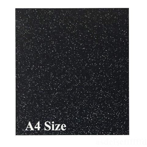 Glitter Sheet -Black color