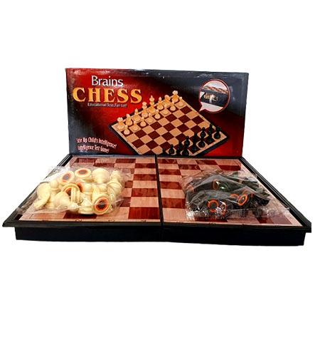 Chess Board : Magnetic (Brown)