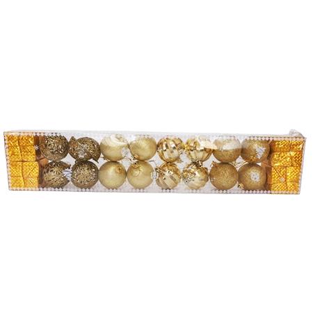 CHRISTMAS DECORATIONS BALL 16PCS BOX 4PCS