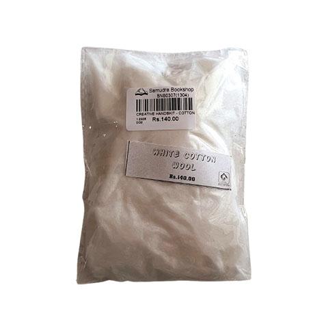 Color Cotton Wool - white