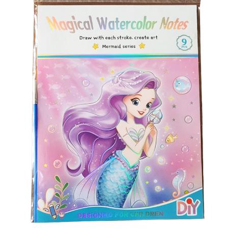 MAGICAL WATERCOLOR NOTES - Mermaid Series