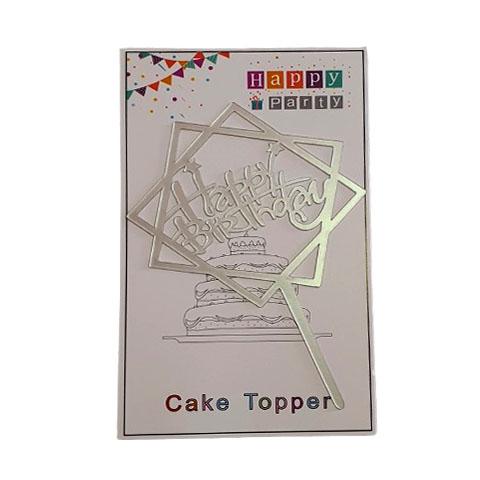 Cake Topper - Happy Birthday