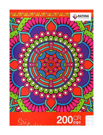 CR BOOK - 200PGS/SINGLE- RATHANA