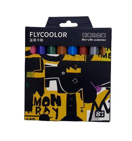 Acrylic Painter - 8 colours A