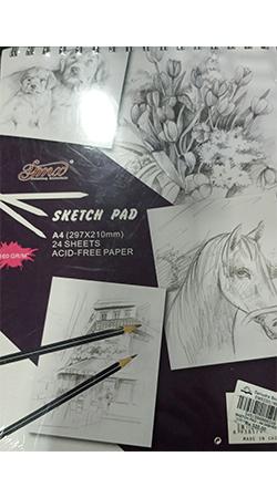 SKETCH PAD - A4 24SHEET 297X210MM