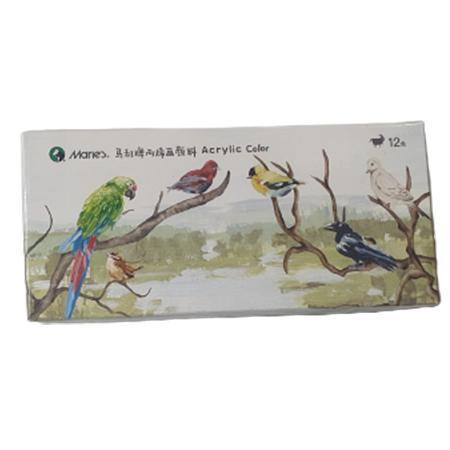 MARIES ACRYLIC COLOR 12PCS - 8112