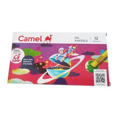 CAMEL OIL PASTELS - 12 COLOURS