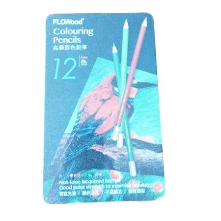 FLOWOOD COLOURING PENCILS - 12 COLORS