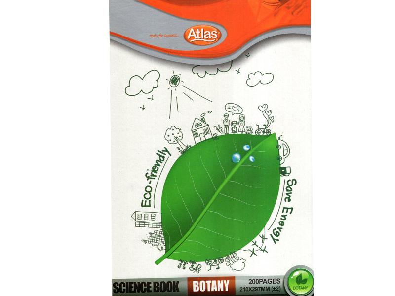 SCIENCE BOOK - BOTANY - 200P/ATLAS