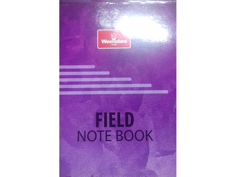 FIELD NOTE BOOK(WEERODARA/NORMAL/POCKET) - BLANK PAGES