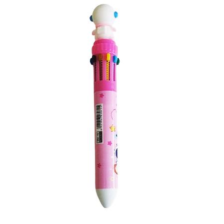 10 COLOUR PEN - Pink