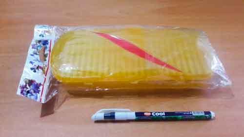 PENCIL BOX PLASTIC - FOX KID-RAHUL - JAK