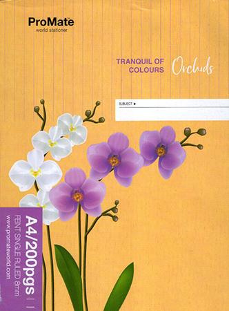 PROMATE - CR BOOK SINGLE RULED 200PGS