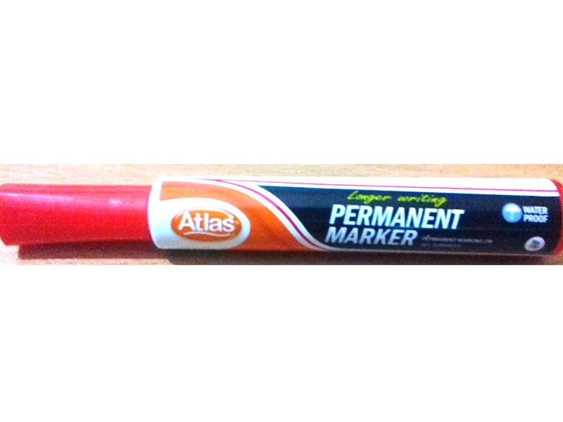 ATLAS PERMANANT MARKER - RED