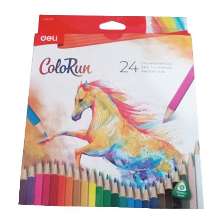 DELI COLORUN COLORED PENCIL 24
