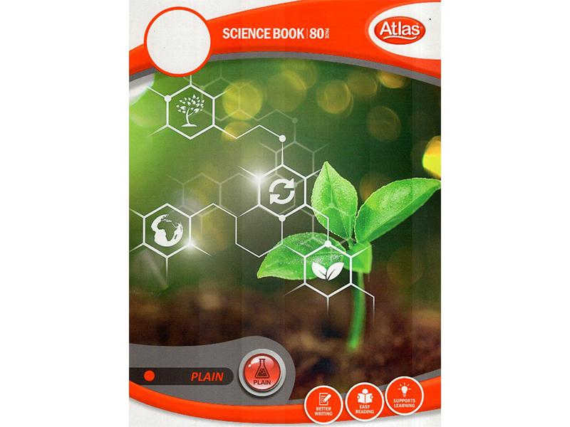 SCIENCE BOOK PLAIN 80PG - ATLAS