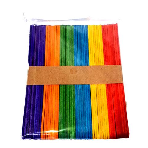 Colored Popsicle Sticks - large