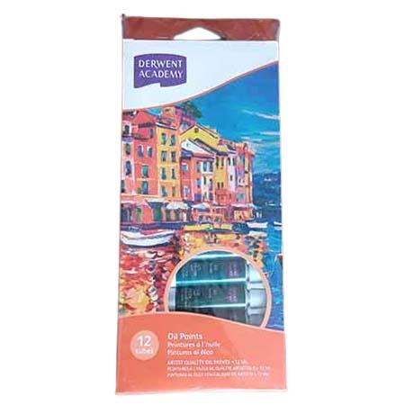 DERWENT ACADEMY OIL PAINTS 12 - 33025