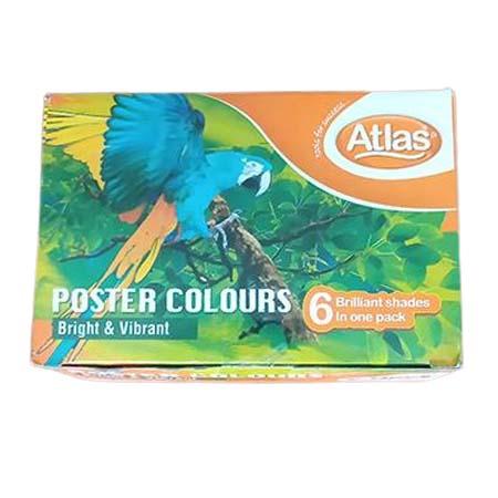 ATLAS POSTER COLOUR 6 SHADES