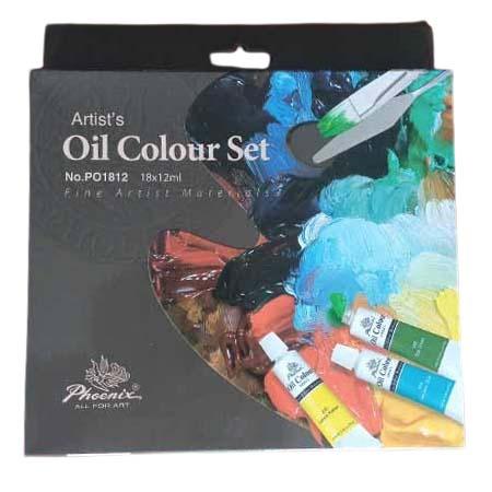 PHOENIX ARTISTS OIL COLOUR SET 18 - PO 1812