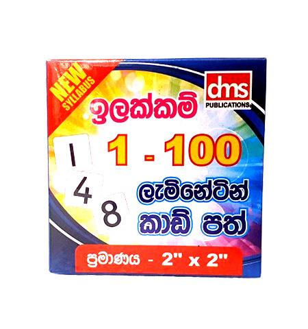 NUMBERS CARD 2" * 2"