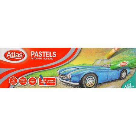 ATLAS PASTEL 24 COLOURS