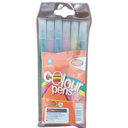 ATLAS COLOUR STICKS - 6 COLOURS